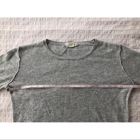 Raw Hemmed & Seamed Grey Sweater - Picture 10 of 14